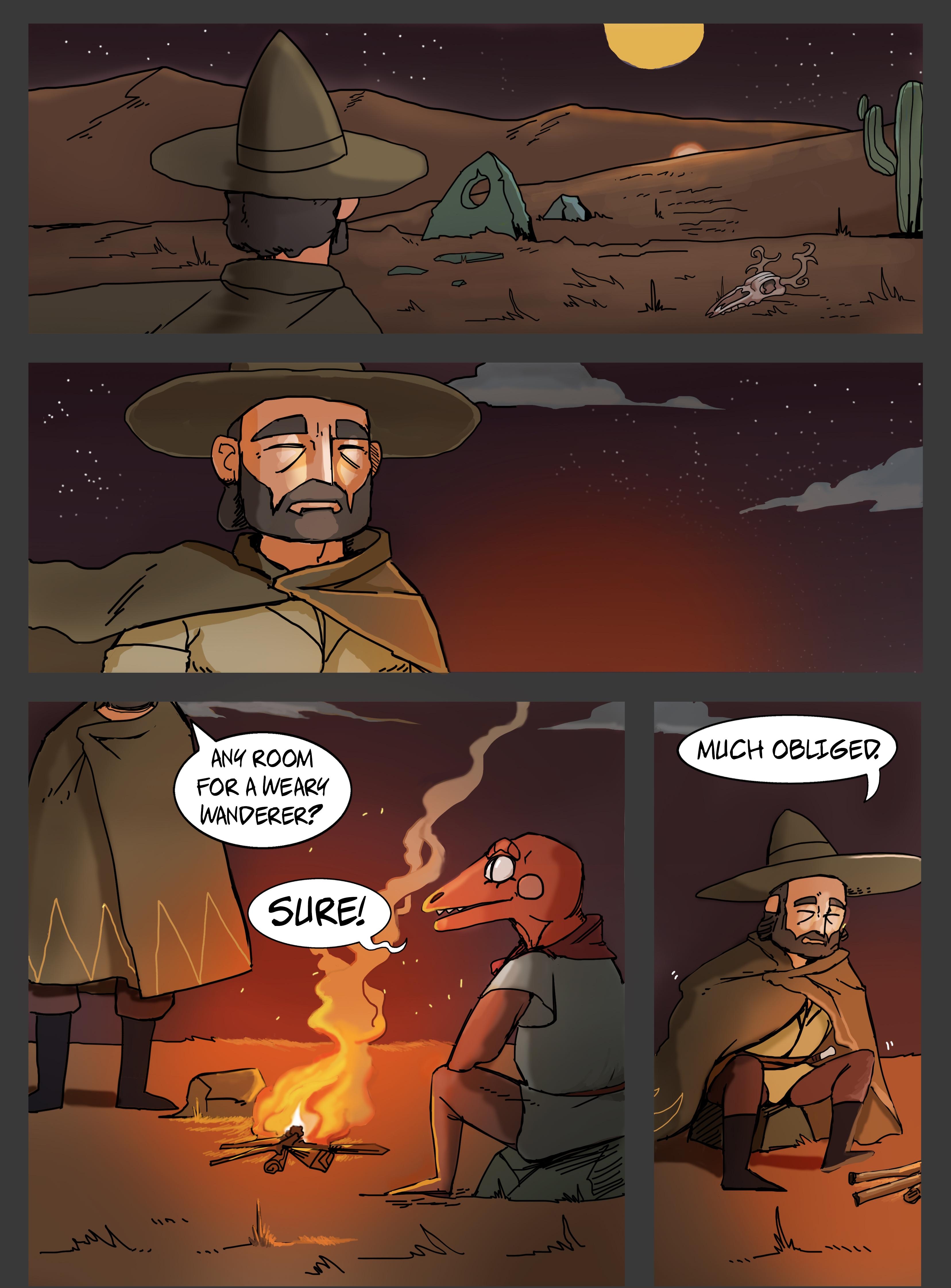 ANY ROOM FOR A WEARY WANDERER