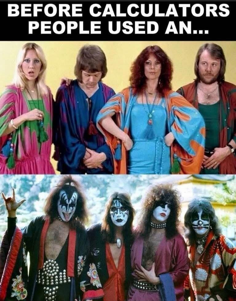 BEFORE CALCULATORS PEOPLE USED AN...