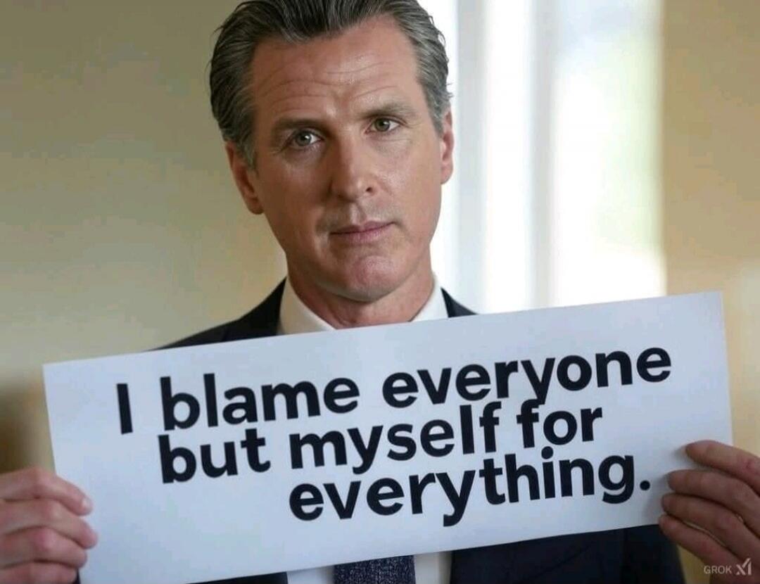 I blame everyone but myself for everything.