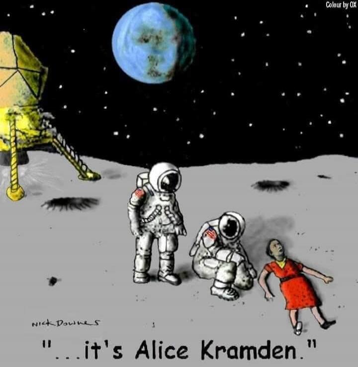 ...it's Alice Kramden.