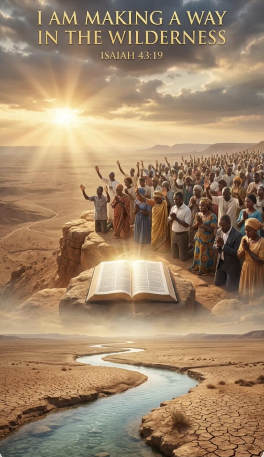 I AM MAKING A WAY IN THE WILDERNESS ISAIAH 43:19