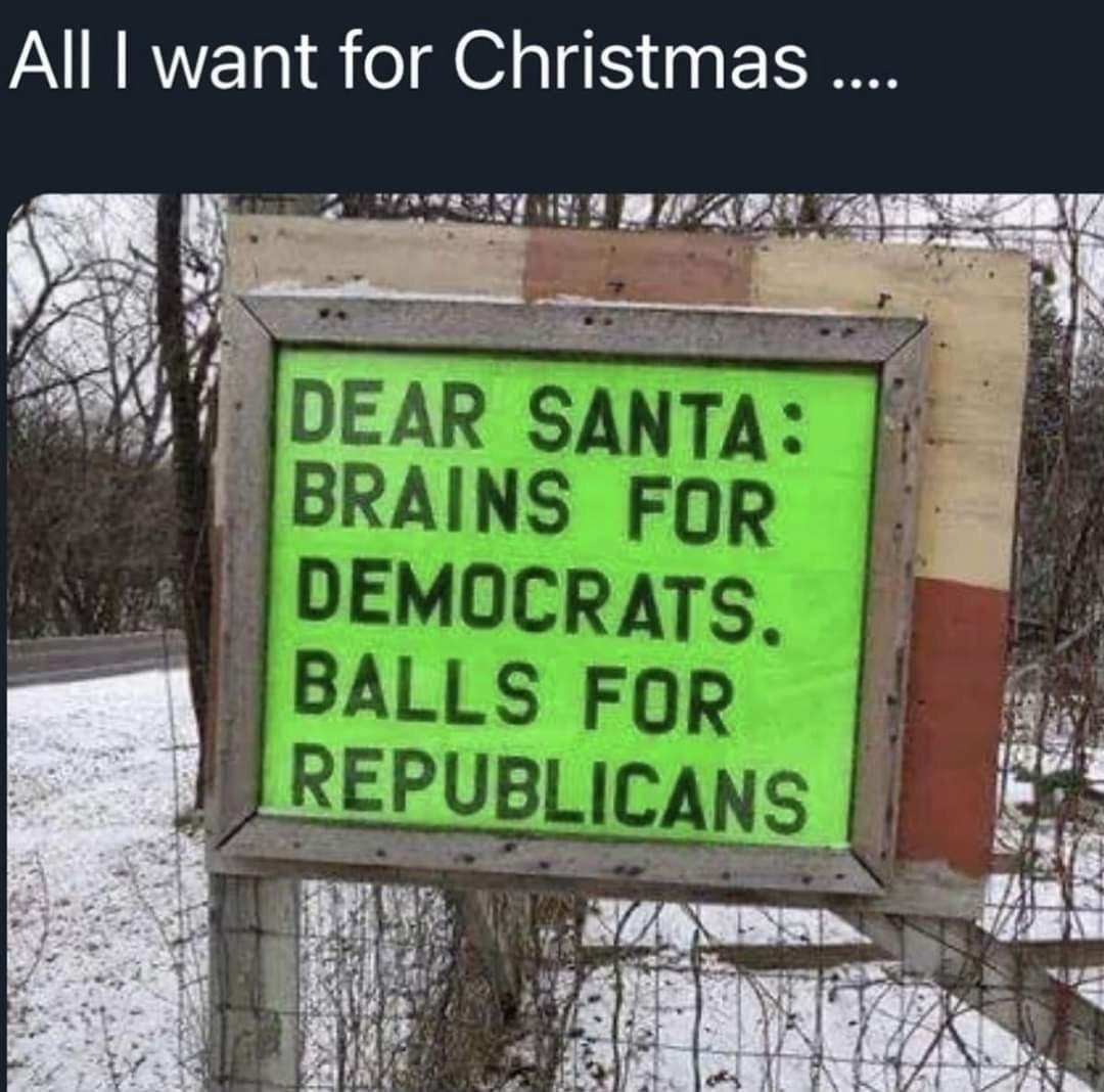 All want for Christmas