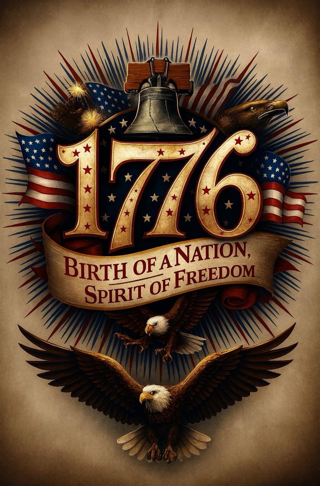 1776 Birth of a Nation, Spirit of Freedom