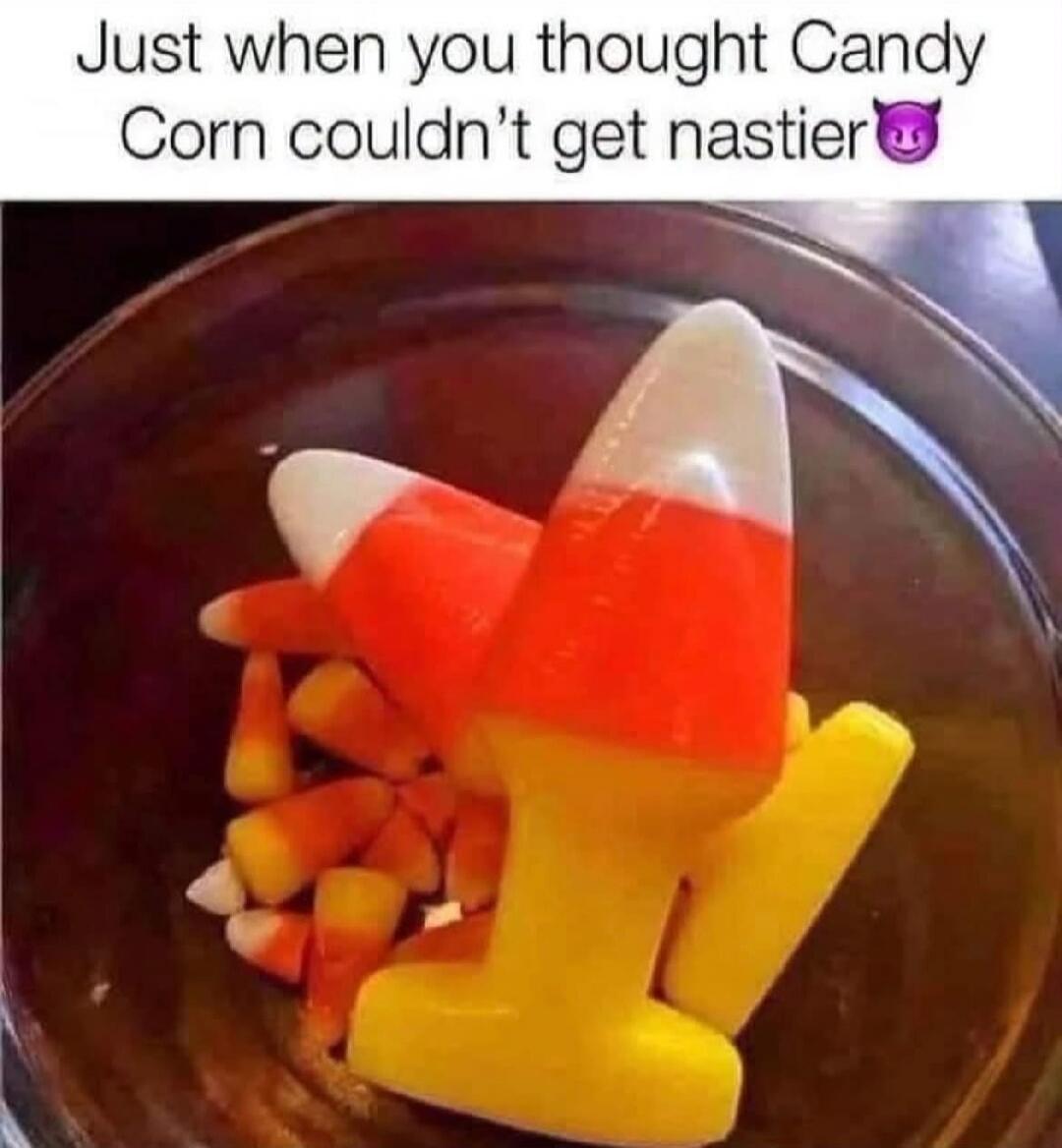 Just when you thought Candy Corn couldn't get nastier 😈