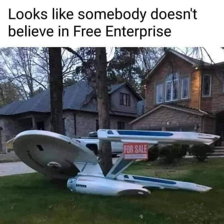 Looks like somebody doesnt believe in Free Enterprise