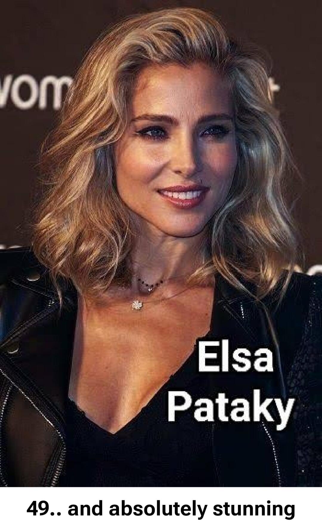 Elsa Pataky, 49 and absolutely stunning.