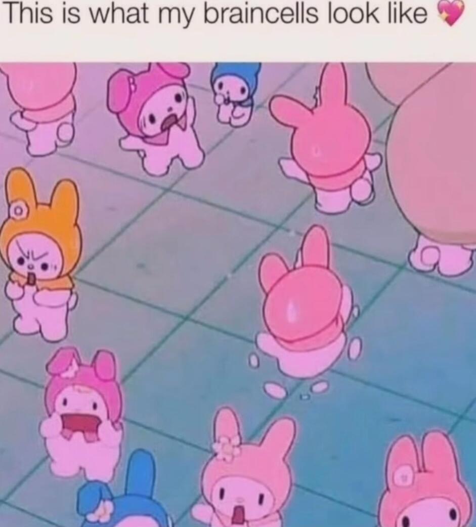 This is what my braincells look like