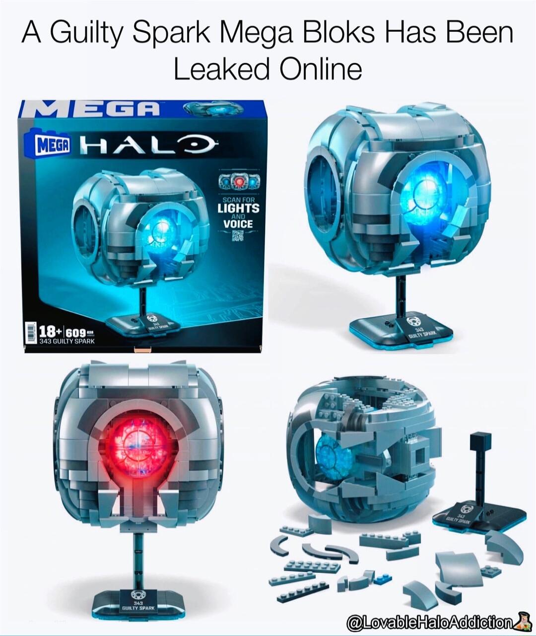 A Guilty Spark Mega Bloks Has Been Leaked Onlin