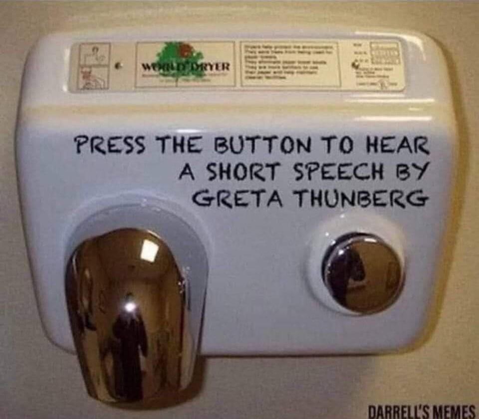 PRESS THE BUTTON TO HEAR A SHORT SPEECH BY GRETA THUNBERG e