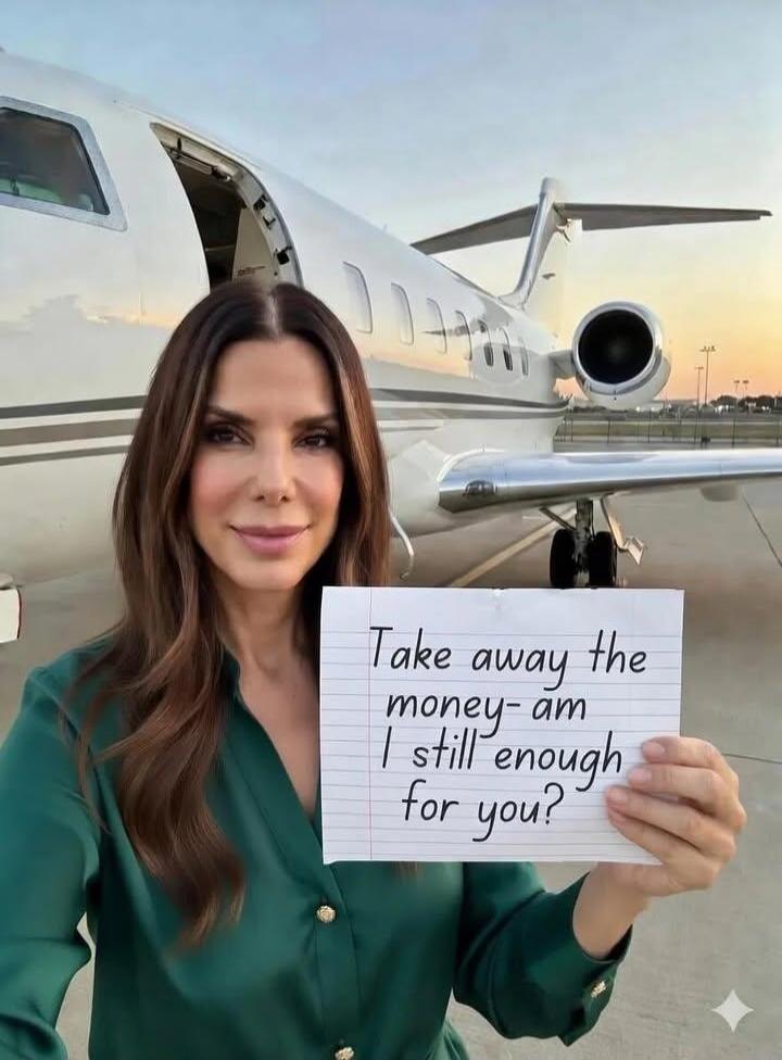 Take away the money - am I still enough for you?