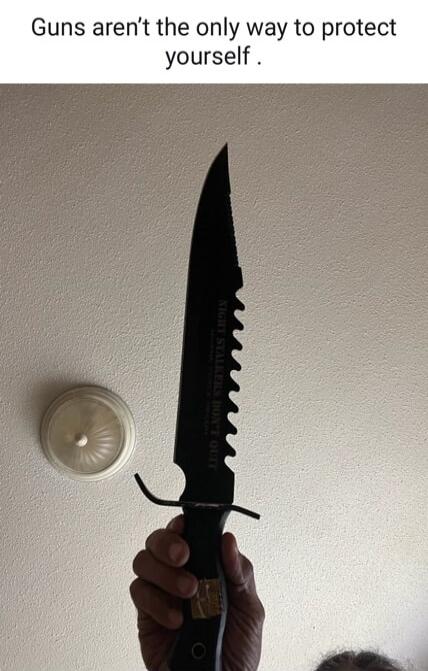 Guns aren't the only way to protect yourself. NIGHT STALKERS HUNT OUT