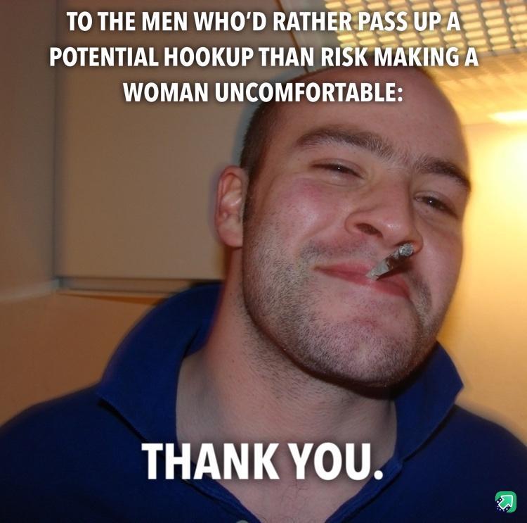 TO THE MEN WHOD RATH POTENTIAL HOOKUP THAN RI WOMAN UNCOMFORTABLE THANKYOU